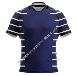 2024 Unisex Rugby Football Jersey Shirt High Quality Customized League Uniforms for Adults New Design Breathable