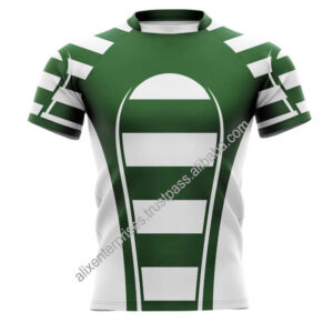 Custom Design Embroidered Men Rugby Uniform Set Sublimated League Rugby Jersey Shirt