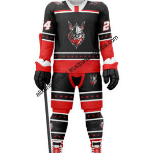 Latest Design Ice Hockey Uniforms Professional Patch Embriodery Ice Hockey Uniforms High Quality Sports Wear
