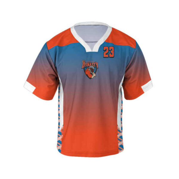 High Quality 100% Polyester Lacrosse Jersey Reversible and Custom Sublimation Design New Unisex Uniform for Men and Women