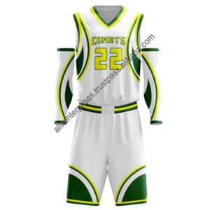 igh quality Custom Design Breathable full sublimation Design reversible Basketball Uniform Set
