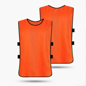 Unisex Soccer Training Vest Breathable Football Mesh Bibs Automated Cutting OEM Service Available