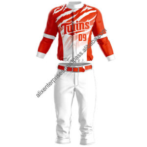 High Quality Custom Polyester Baseball Uniform Set Plain Sportswear with Sublimation Logo Print Embroidery for Softball Players