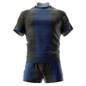 OEM top quality new design team sport club quick dry Sublimated printing men rugby uniform set Custom breathable