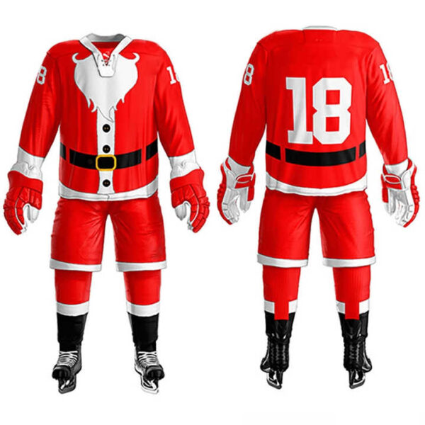Customized High Quality Wholesale Sublimation Custom design Team Wear Portable Quality Ice Hockey Uniform