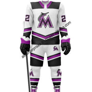 Custom Design Your Ice Hockey Uniform High Quality Embriodery Ice Hockey Jersey