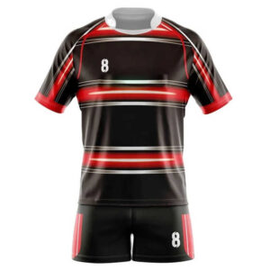 Cheap New Zealand Breathable Men's Rugby Uniform Set Custom Sublimed Rugby Shirt Rugby Team Jersey Uniform