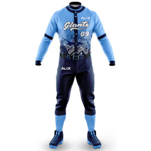 Retro Throwback Baseball Uniform